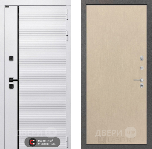 Входная металлическая Дверь Лабиринт (LABIRINT) Royal 05 Венге светлый в Электрогорске