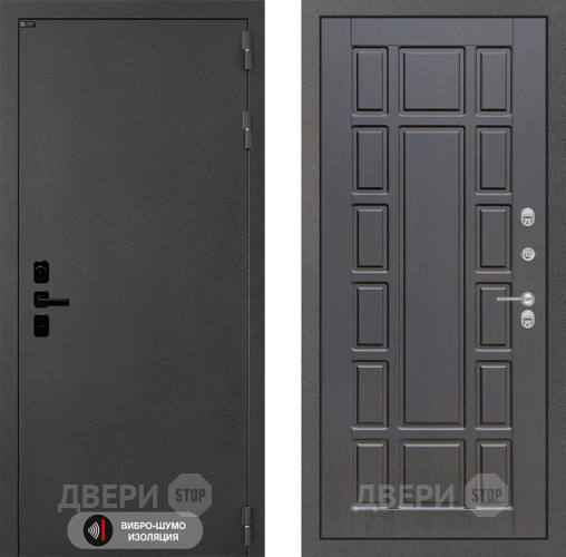 Входная металлическая Дверь Лабиринт (LABIRINT) Acustic 12 Венге в Электрогорске