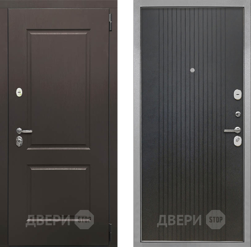 Дверь Интекрон (INTECRON) Кампо ФЛ-295 Лофт черный в Электрогорске