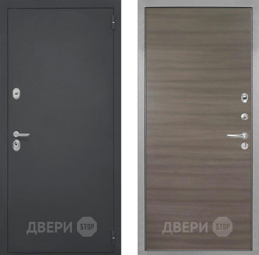 Входная металлическая Дверь Интекрон (INTECRON) Гектор Гладкая Дуб тоскано поперечный в Электрогорске