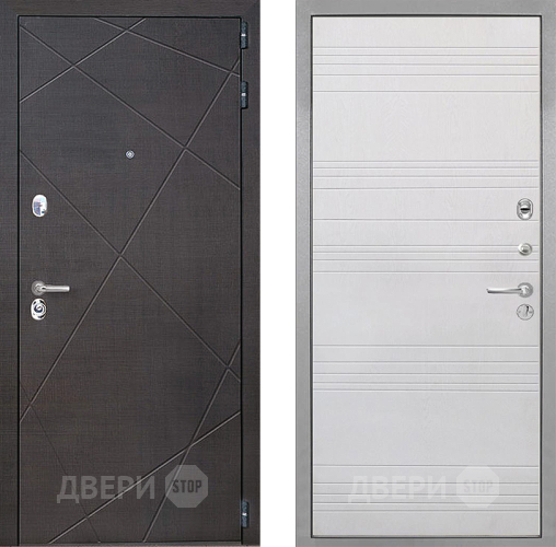 Входная металлическая Дверь Интекрон (INTECRON) Сенатор Лучи ФЛ-316 Белый ясень в Электрогорске