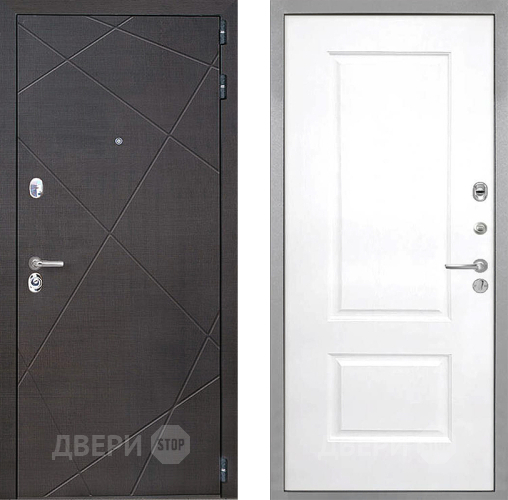Входная металлическая Дверь Интекрон (INTECRON) Сенатор Лучи Альба Роял Вуд белый в Электрогорске
