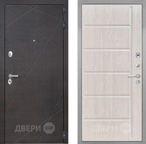 Входная металлическая Дверь Интекрон (INTECRON) Сенатор Лучи ФЛ-102 Сосна белая в Электрогорске
