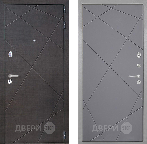 Входная металлическая Дверь Интекрон (INTECRON) Сенатор Лучи Лучи-М Графит софт в Электрогорске