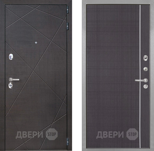 Входная металлическая Дверь Интекрон (INTECRON) Сенатор Лучи В-07 с молдингом Венге в Электрогорске