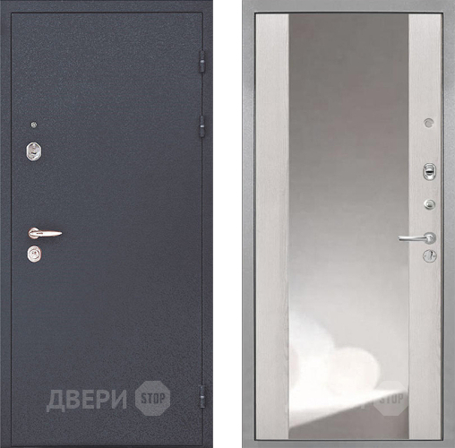 Дверь Интекрон (INTECRON) Колизей ФЛЗ-516 Зеркало Сосна белая в Электрогорске