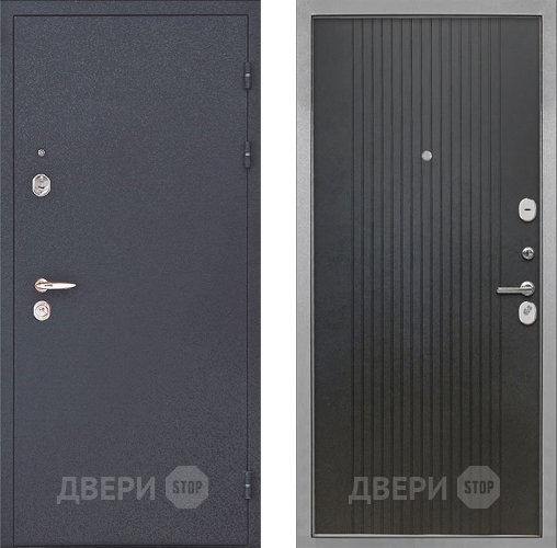 Входная металлическая Дверь Интекрон (INTECRON) Колизей ФЛ-295 Лофт черный в Электрогорске