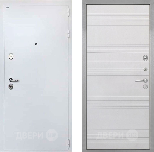 Входная металлическая Дверь Интекрон (INTECRON) Колизей White ФЛ-316 Белый ясень в Электрогорске