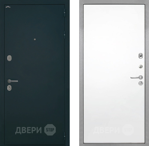 Входная металлическая Дверь Интекрон (INTECRON) Греция Гладкая Силк Сноу в Электрогорске