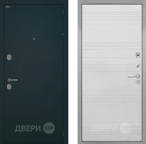Входная металлическая Дверь Интекрон (INTECRON) Греция ФЛ-316 Белый ясень в Электрогорске