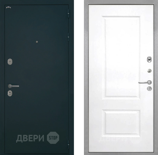 Входная металлическая Дверь Интекрон (INTECRON) Греция Альба Роял Вуд белый в Электрогорске