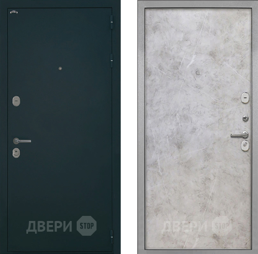 Дверь Интекрон (INTECRON) Греция Гладкая Мрамор светлый в Электрогорске