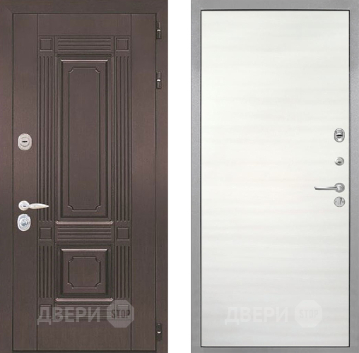 Дверь Интекрон (INTECRON) Италия Гладкая Дуб сильвер поперечный в Электрогорске