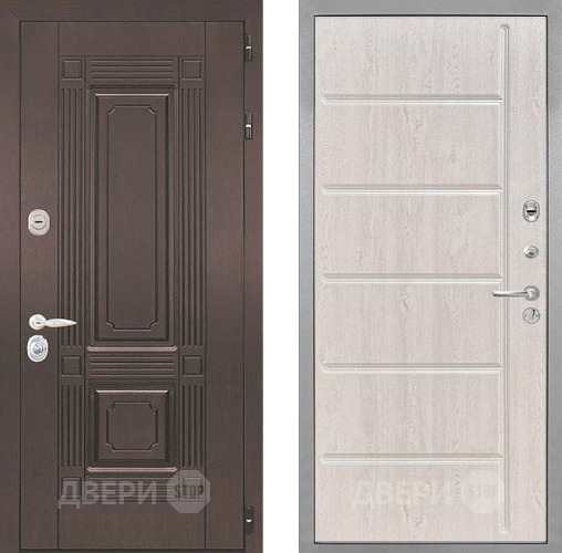 Входная металлическая Дверь Интекрон (INTECRON) Италия ФЛ-102 Сосна белая в Электрогорске