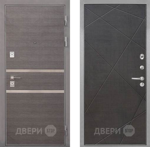 Дверь Интекрон (INTECRON) Неаполь Лучи-М Венге распил кофе в Электрогорске