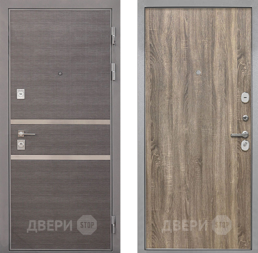 Дверь Интекрон (INTECRON) Неаполь Гладкая Дуб турин в Электрогорске