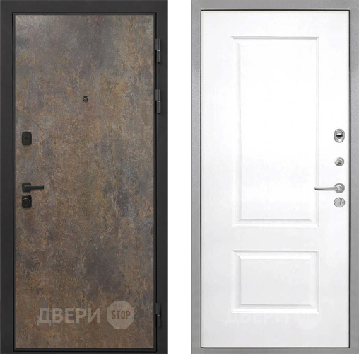 Дверь Интекрон (INTECRON) Профит Black Гранж Альба Роял Вуд белый в Электрогорске