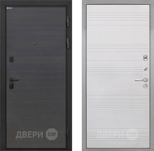 Дверь Интекрон (INTECRON) Профит Black Эковенге ФЛ-316 Белый ясень в Электрогорске