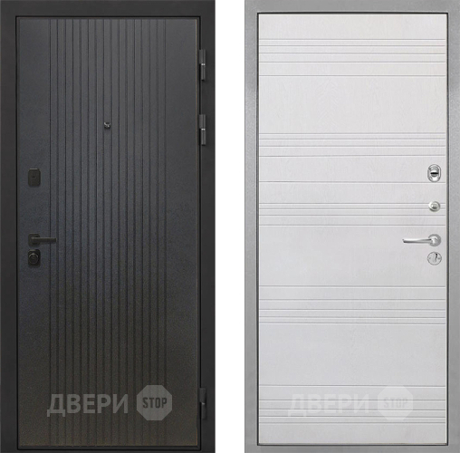 Дверь Интекрон (INTECRON) Профит Black ФЛ-295 ФЛ-316 Белый ясень в Электрогорске