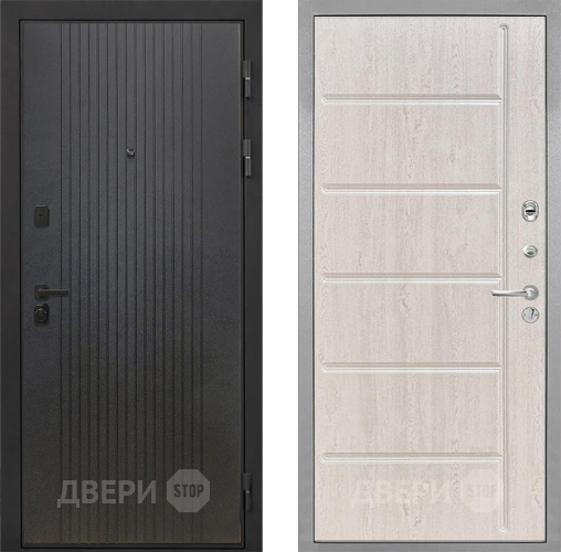 Дверь Интекрон (INTECRON) Профит Black ФЛ-295 ФЛ-102 Сосна белая в Электрогорске