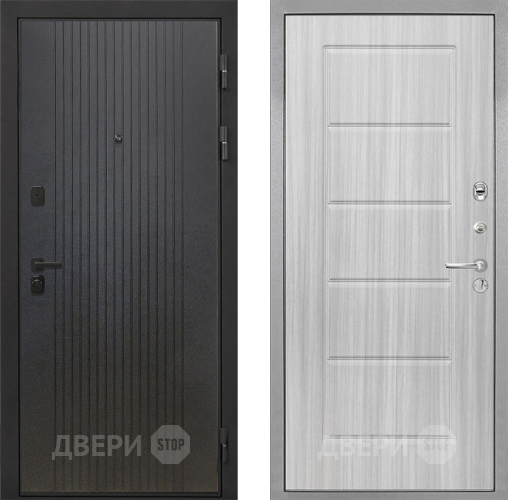 Дверь Интекрон (INTECRON) Профит Black ФЛ-295 ФЛ-39 Сандал белый в Электрогорске