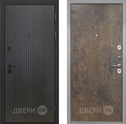 Дверь Интекрон (INTECRON) Профит Black ФЛ-295 Гладкая Гранж в Электрогорске