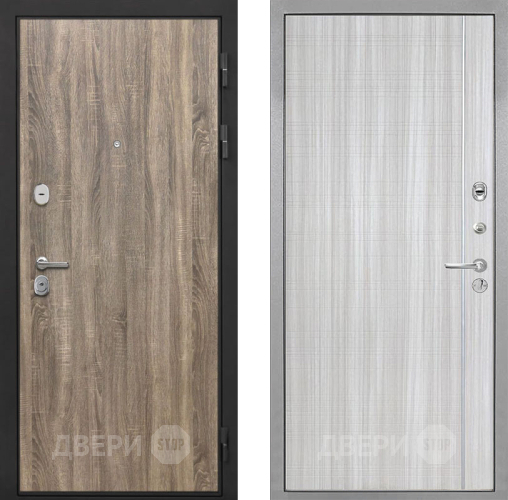 Дверь Интекрон (INTECRON) Гектор Дуб Турин В-07 с молдингом Сандал белый в Электрогорске