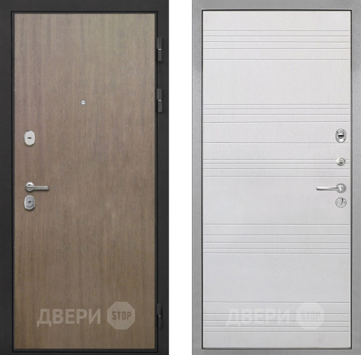 Дверь Интекрон (INTECRON) Гектор Венге Коричневый ФЛ-316 Белый ясень в Электрогорске