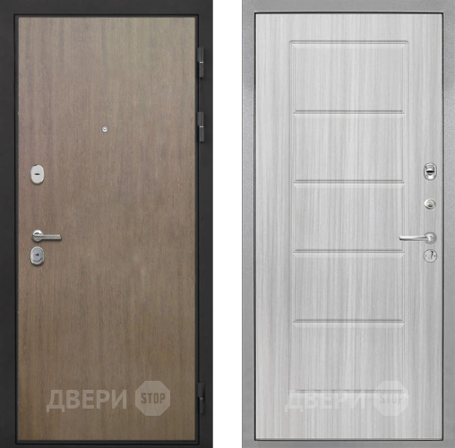 Входная металлическая Дверь Интекрон (INTECRON) Гектор Венге Коричневый ФЛ-39 Сандал белый в Электрогорске