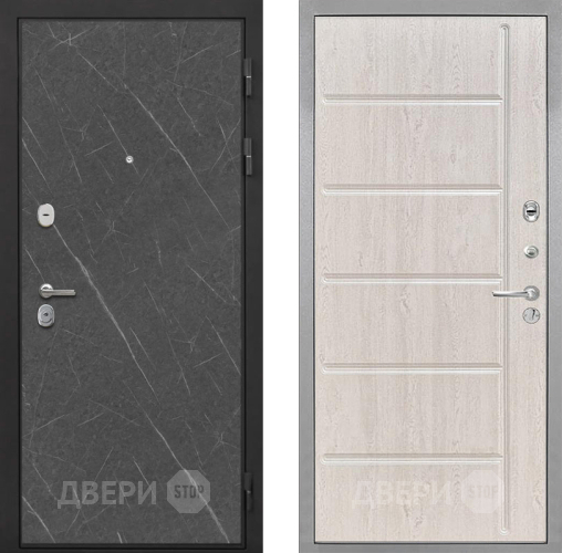 Входная металлическая Дверь Интекрон (INTECRON) Гектор Гранит Лава Оникс ФЛ-102 Сосна белая в Электрогорске