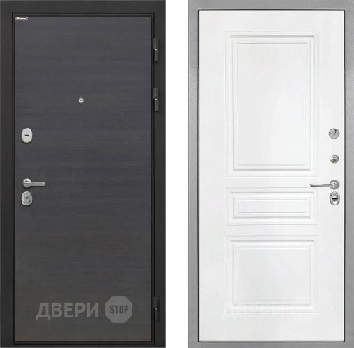 Дверь Интекрон (INTECRON) Гектор Эковенге ФЛ-243 Белый матовый в Электрогорске