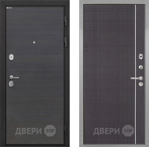 Входная металлическая Дверь Интекрон (INTECRON) Гектор Эковенге В-07 с молдингом Венге в Электрогорске