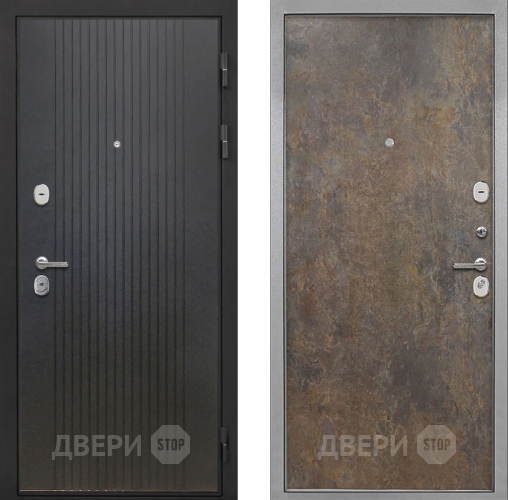 Входная металлическая Дверь Интекрон (INTECRON) Гектор ФЛ-295 Гладкая Гранж в Электрогорске