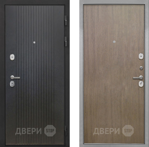 Входная металлическая Дверь Интекрон (INTECRON) Гектор ФЛ-295 Гладкая шпон Венге коричневый в Электрогорске