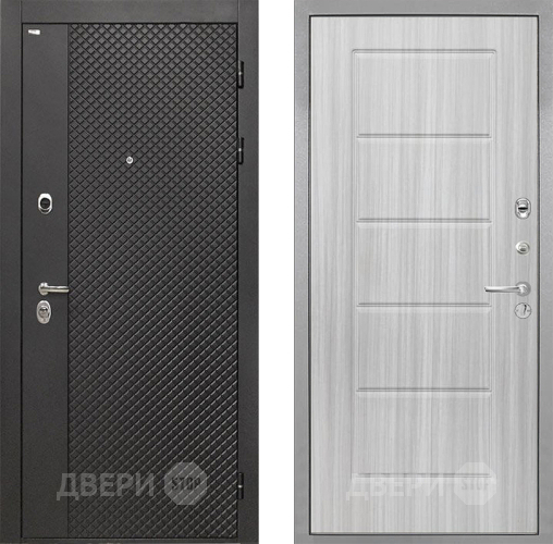 Дверь Интекрон (INTECRON) Олимпия Black 4К ФЛ-39 Сандал белый в Электрогорске