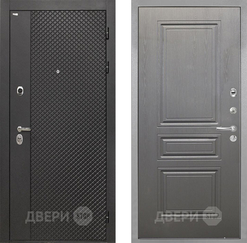 Дверь Интекрон (INTECRON) Олимпия Black 4К ФЛ-243 Графит вуд дуб в Электрогорске