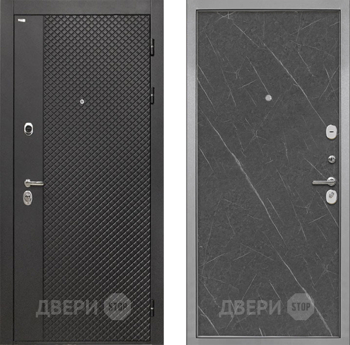 Дверь Интекрон (INTECRON) Олимпия Black 4К Гладкая Гранит лава оникс в Электрогорске