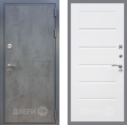 Дверь Рекс (REX) ФЛ-290 Сити Белый ясень в Электрогорске