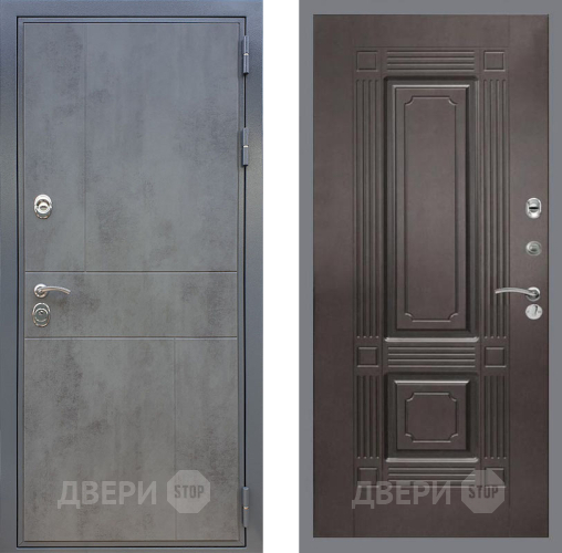 Входная металлическая Дверь Рекс (REX) ФЛ-290 FL-2 Венге в Электрогорске