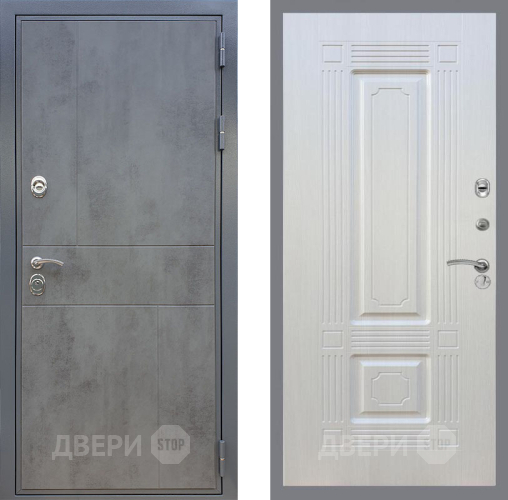 Входная металлическая Дверь Рекс (REX) ФЛ-290 FL-2 Лиственница беж в Электрогорске