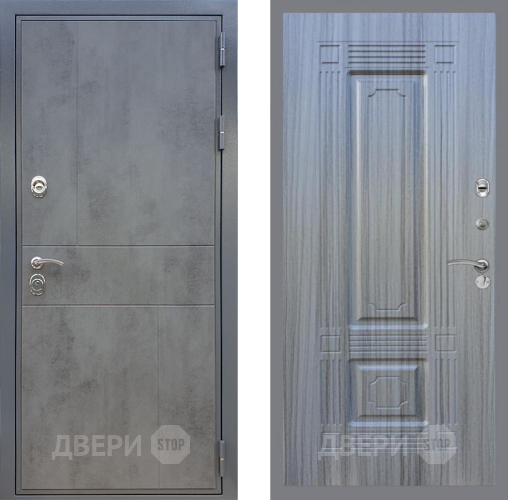 Входная металлическая Дверь Рекс (REX) ФЛ-290 FL-2 Сандал грей в Электрогорске