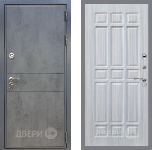 Входная металлическая Дверь Рекс (REX) ФЛ-290 FL-33 Сандал белый в Электрогорске