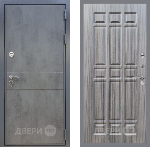 Входная металлическая Дверь Рекс (REX) ФЛ-290 FL-33 Сандал грей в Электрогорске