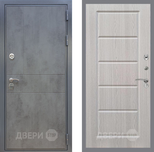 Входная металлическая Дверь Рекс (REX) ФЛ-290 FL-39 Беленый дуб в Электрогорске