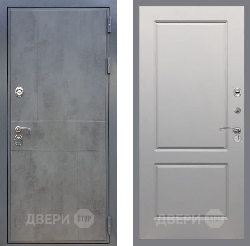 Входная металлическая Дверь Рекс (REX) ФЛ-290 FL-117 Грей софт в Электрогорске