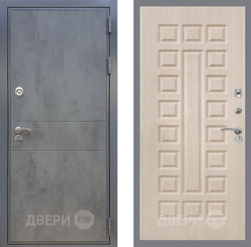 Входная металлическая Дверь Рекс (REX) ФЛ-290 FL-183 Беленый дуб в Электрогорске