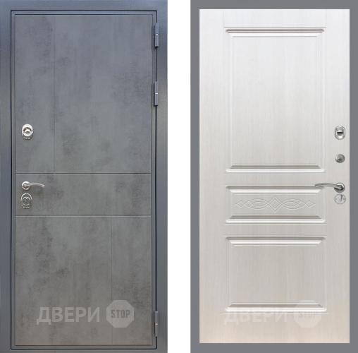 Входная металлическая Дверь Рекс (REX) ФЛ-290 FL-243 Лиственница беж в Электрогорске