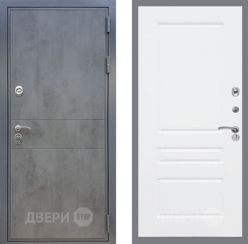 Входная металлическая Дверь Рекс (REX) ФЛ-290 FL-243 Силк Сноу в Электрогорске