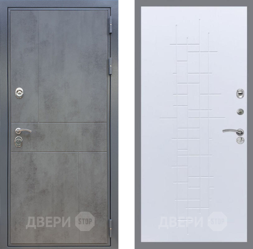 Дверь Рекс (REX) ФЛ-290 FL-289 Белый ясень в Электрогорске
