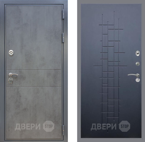 Входная металлическая Дверь Рекс (REX) ФЛ-290 FL-289 Ясень черный в Электрогорске